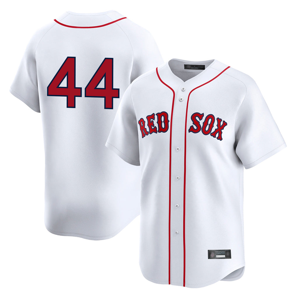 Choea B.Red Sox #44 Aroldis Chapman Player White Limited Home Game Stitched Jerseys