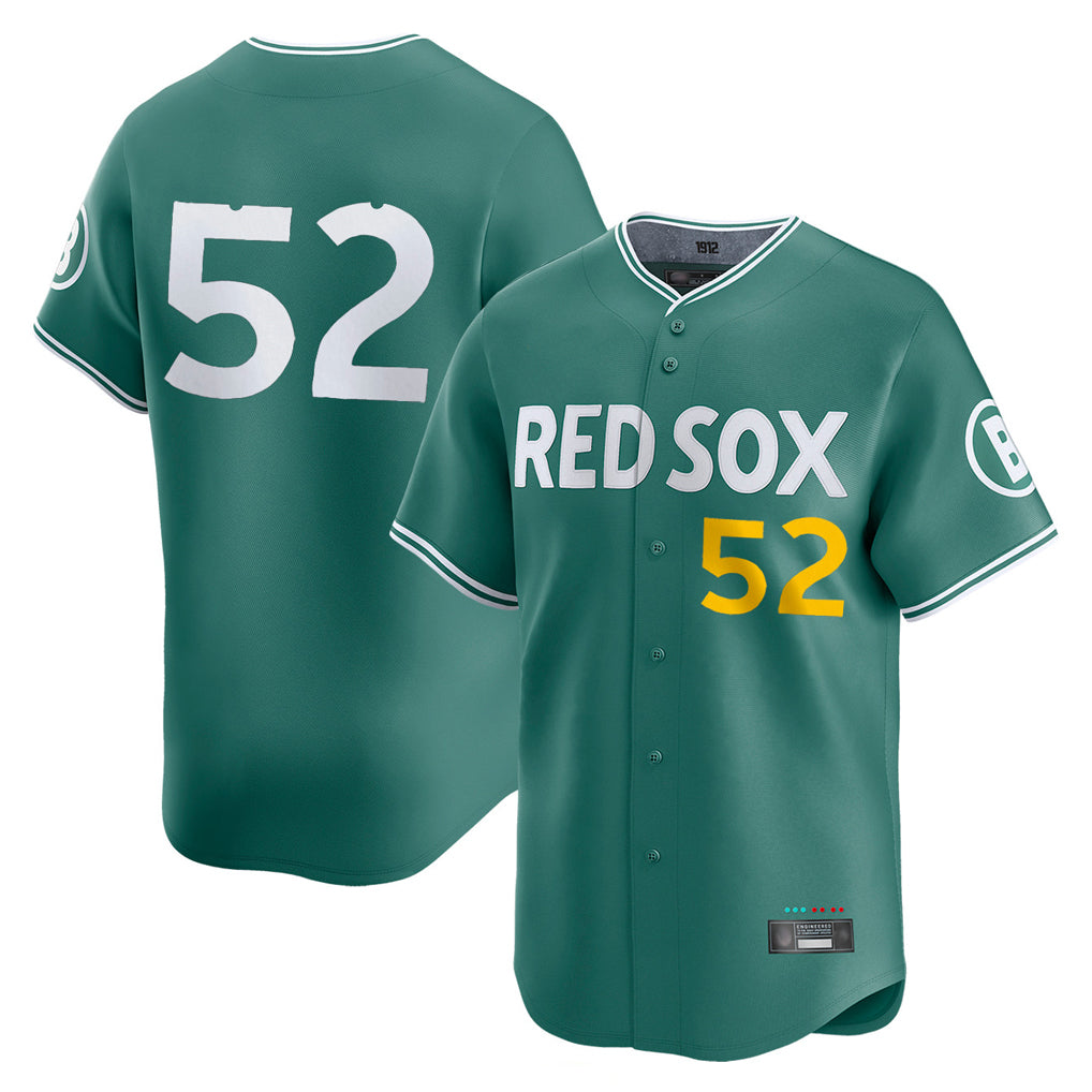 Choea B.Red Sox #52 Wilyer Abreu Player Green City Connect Limited Home Game Stitched Jerseys