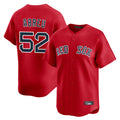 Choea B.Red Sox #52 Wilyer Abreu Player Red Limited Home Game Stitched Jerseys