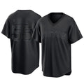 Choea B.Red Sox #55 Ranger Su¡§¡érez Player Black T-shirt Home Game Stitched Jerseys