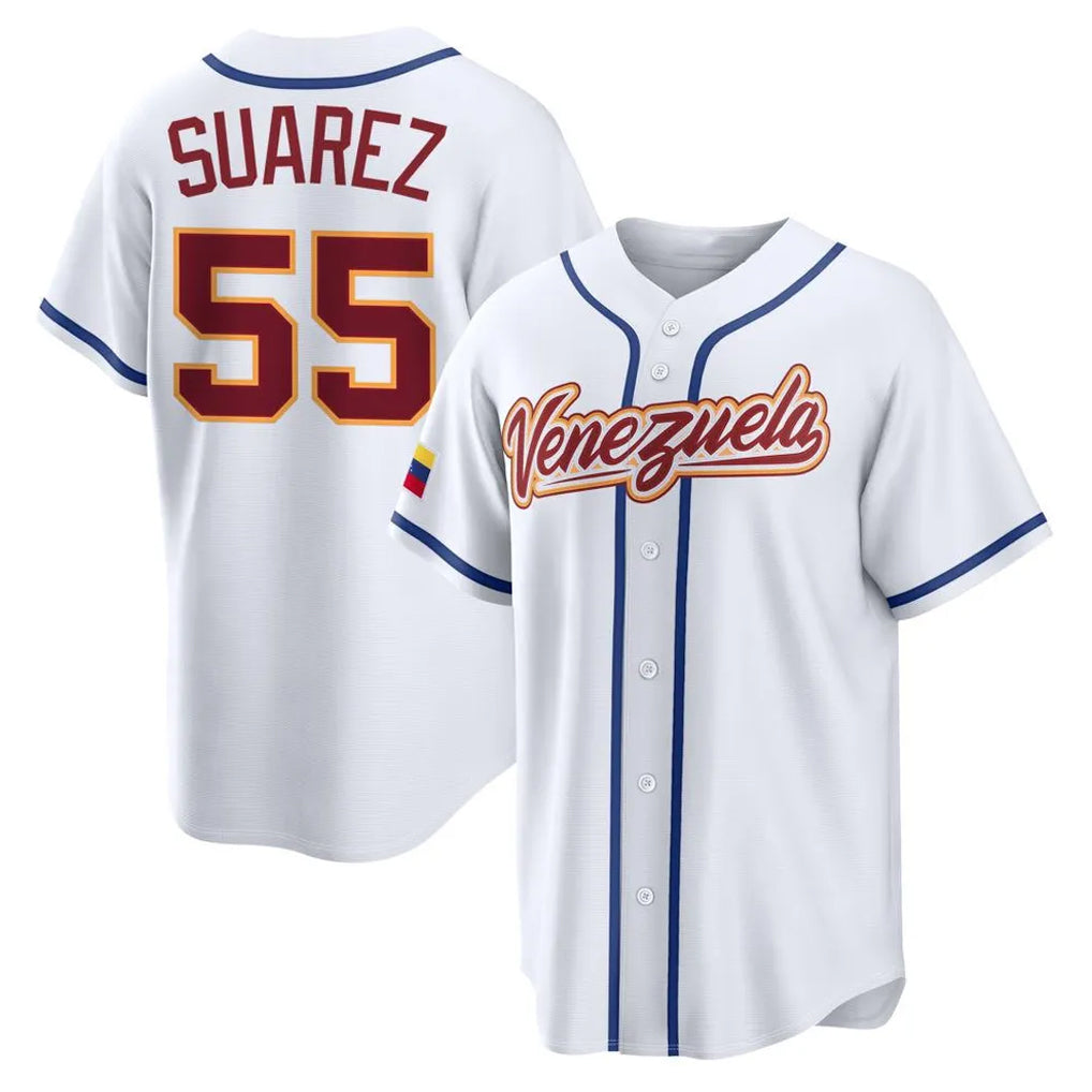 Choea B.Red Sox #55 Ranger Su¡§¡érez Player White 2026 World Classic Limited Home Game Stitched Jerseys