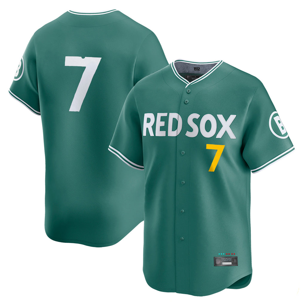 Choea B.Red Sox #7 Masataka Yoshida Player Green City Connect Limited Home Game Stitched Jersey