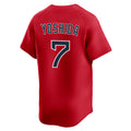 Choea B.Red Sox #7 Masataka Yoshida Player Red Limited Home Game Stitched Jerseys