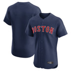 Choea B.Red Sox Blank Player Navy Limited Elite Home Game Stitched Jerseys