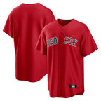Choea B.Red Sox Blank Player Red Home Game Stitched Jerseys