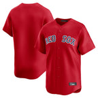 Choea B.Red Sox Blank Player Red Limited Home Game Stitched Jerseys