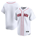 Choea B.Red Sox Blank Player White Limited Home Game Stitched Jerseys