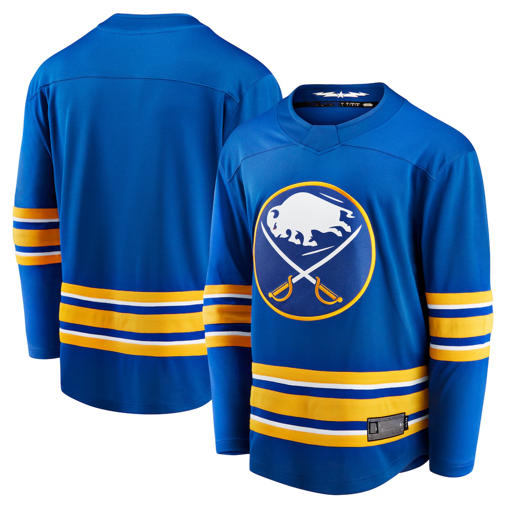 Choea B.Sabres Royal Home Breakaway Stitched Jerseys