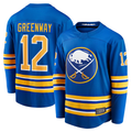 Choea B.Sabres #12 Jordan Greenway Royal Home Breakaway Stitched Jerseys