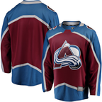 Choea C.Avalanche Maroon Breakaway Home Jerseys