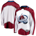 Choea C.Avalanche White Away Breakaway Jerseys