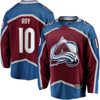 Choea C.Avalanche #10 Nicolas Roy Burgundy Home Breakaway Jerseys
