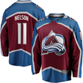 Choea C.Avalanche #11 Brock Nelson Burgundy Home Breakaway Jerseys