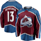 Choea C.Avalanche #13 Valeri Nichushkin Burgundy Breakaway Player Jerseys