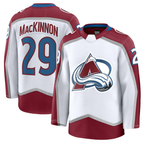 Choea C.Avalanche #29 Nathan MacKinnon White Away Premium Jerseys