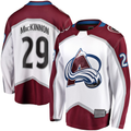 Choea C.Avalanche #29 Nathan MacKinnon White Breakaway Jerseys