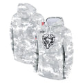 Choea C.Bears Arctic Camo Salute to Service Pullover Hoodies Limited Blank Player Stitched Jerseys