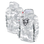 Choea C.Bears Arctic Camo Salute to Service Pullover Hoodies Limited Blank Player Stitched Jerseys