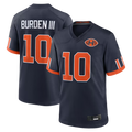 Choea C.Bears #10 Luther Burden III Navy 2026 Rivalries Collection Game Stitched Jerseys