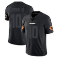 Choea C.Bears #10 Luther Burden III Player Black Impact Limited Game Stitched Jerseys
