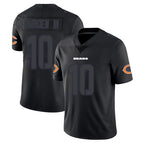 Choea C.Bears #10 Luther Burden III Player Black Impact Limited Game Stitched Jerseys