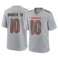 Choea C.Bears #10 Luther Burden III Player Gray Atmosphere Fashion Game Stitched Jerseys