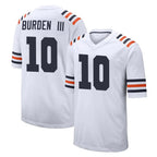 Choea C.Bears #10 Luther Burden III Player White Classic Home Game Stitched Jerseys