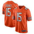 Choea C.Bears #15 Rome Odunze Orange Player Game Stitched Jerseys