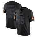 Choea C.Bears #15 Rome Odunze Player Black Impact Limited Game Stitched Jerseys