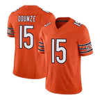 Choea C.Bears #15 Rome Odunze Player Orange Vapor F.U.S.E. Limited Home Game Stitched Jerseys