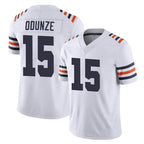 Choea C.Bears #15 Rome Odunze Player White Classic Vapor Limited Home Game Stitched Jerseys