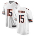 Choea C.Bears #15 Rome Odunze White Player Game Stitched Jerseys