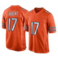 Choea C.Bears #17 Tyson Bagent Player Orange Home Game Stitched Jerseys