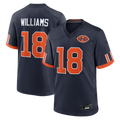 Choea C.Bears #18 Caleb Williams Navy 2026 Rivalries Collection Game Stitched Jerseys