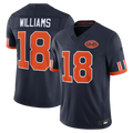 Choea C.Bears #18 Caleb Williams Navy 2026 Rivalries Collection Limited Stitched Jerseys