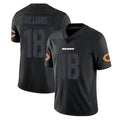 Choea C.Bears #18 Caleb Williams Player Black Impact Limited Game Stitched Jerseys