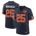 Choea C.Bears #25 Kyle Monangai Navy 2026 Rivalries Collection Game Stitched Jerseys