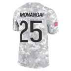 Choea C.Bears #25 Kyle Monangai Player Arctic Camo Salute to Service Limited Stitched Jerseys