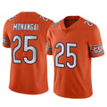 Choea C.Bears #25 Kyle Monangai Player Orange Alternate Vapor Limited Home Game Stitched Jerseys