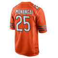 Choea C.Bears #25 Kyle Monangai Player Orange Home Game Stitched Jerseys