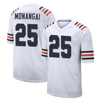 Choea C.Bears #25 Kyle Monangai Player White Classic Home Game Stitched Jerseys