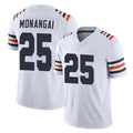 Choea C.Bears #25 Kyle Monangai Player White Classic Vapor Limited Home Game Stitched Jerseys