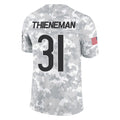 Choea C.Bears #31 Dillon Thieneman Player Arctic Camo Salute to Service Limited Stitched Jerseys