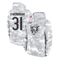 Choea C.Bears #31 Dillon Thieneman Player Arctic Camo Salute to Service Pullover Hoodies Limited Stitched Jerseys