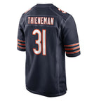Choea C.Bears #31 Dillon Thieneman Player Navy Home Game Stitched Jerseys