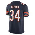 Choea C.Bears #34 Walter Payton Navy Vapor F.U.S.E. Stitched Retired Limited Stitched Jerseys