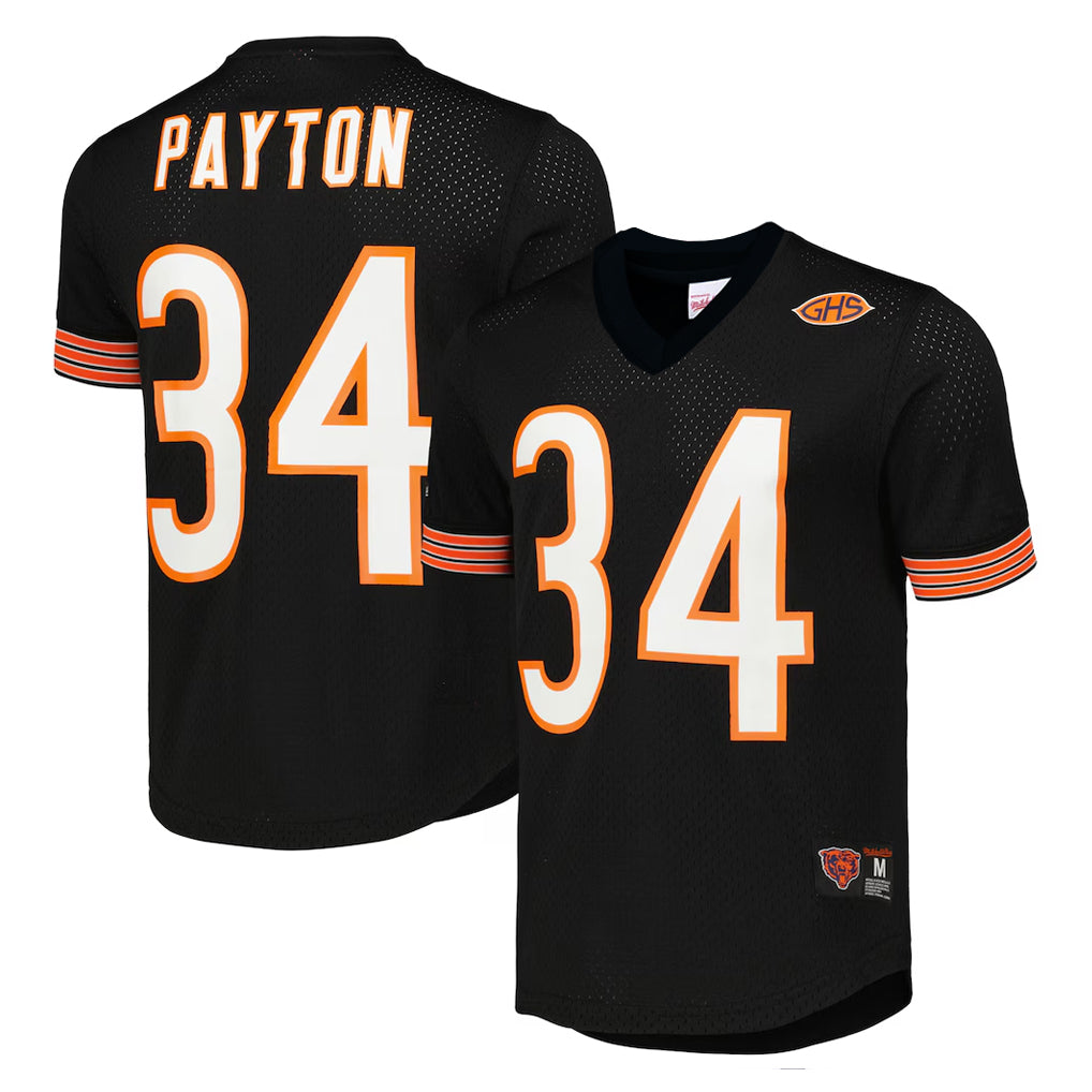 Choea C.Bears #34 Walter Payton Player Navy 1985 Walter Payton Mitchell & Ness Throwback Retired Stitched Jerseys