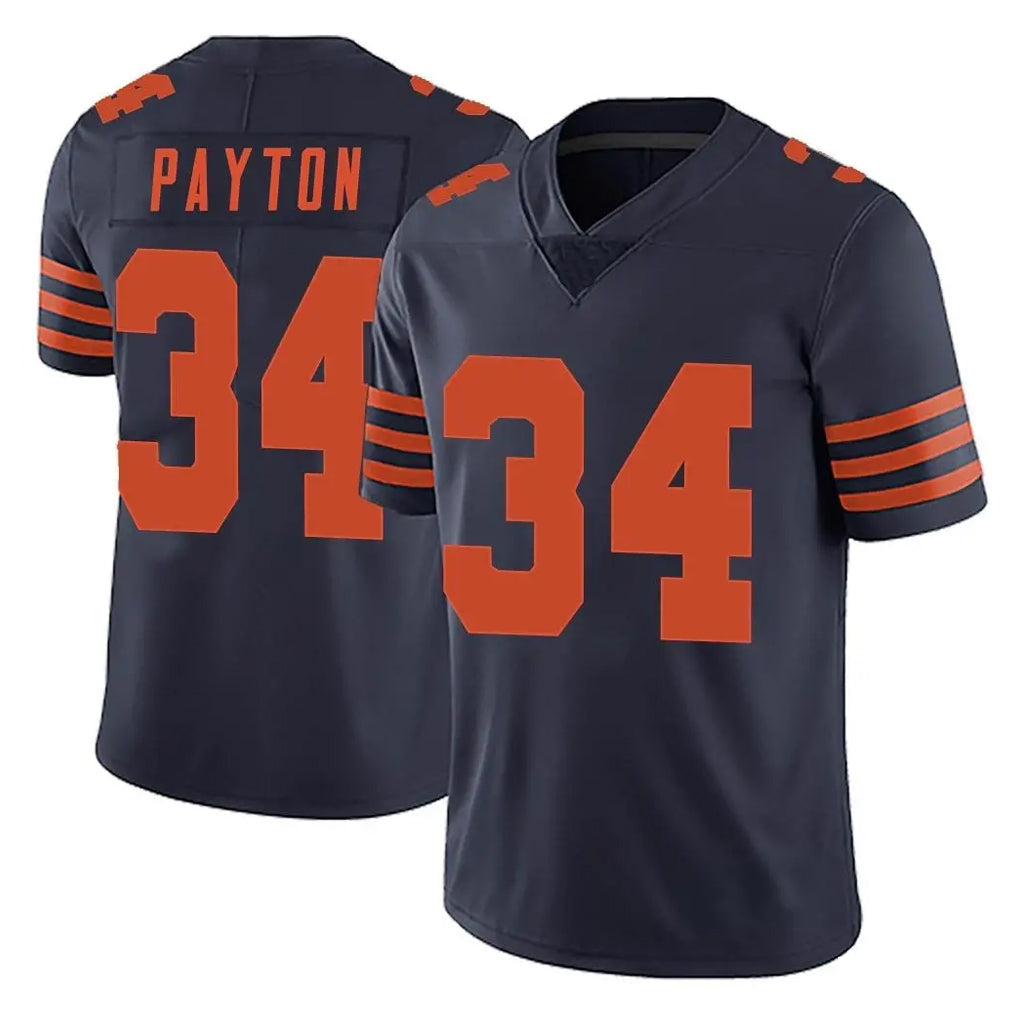 Choea C.Bears #34 Walter Payton Player Navy Blue Alternate Vapor Untouchable Limited Stitched Jerseys