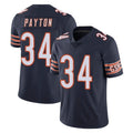Choea C.Bears #34 Walter Payton Player Navy Vapor Untouchable Limited Home Game Stitched Jerseys