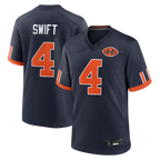 Choea C.Bears #4 D'Andre Swift Navy 2026 Rivalries Collection Game Stitched Jerseys